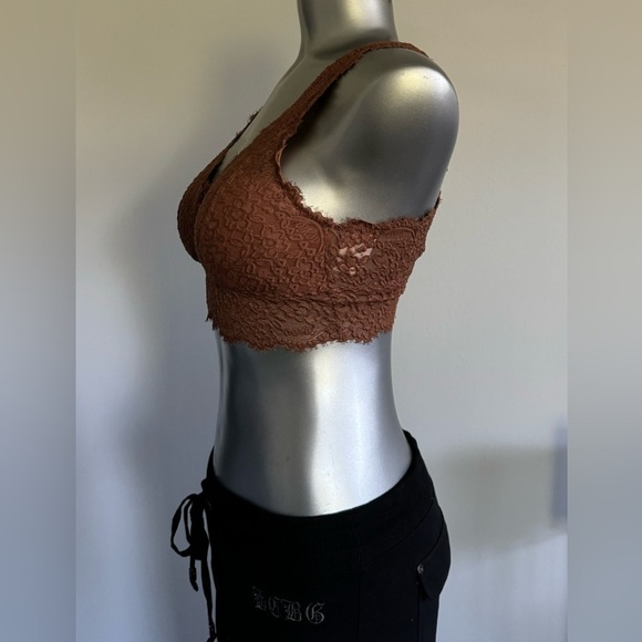 🆕Women’s Aerie Brown Padded Bralette - Picture 3 of 15